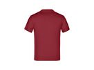 JN Junior Basic-T JN019 100%BW, wine, Größe XS