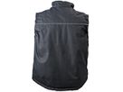 JN Workwear Vest JN813 100%PES, black, Größe 3XL