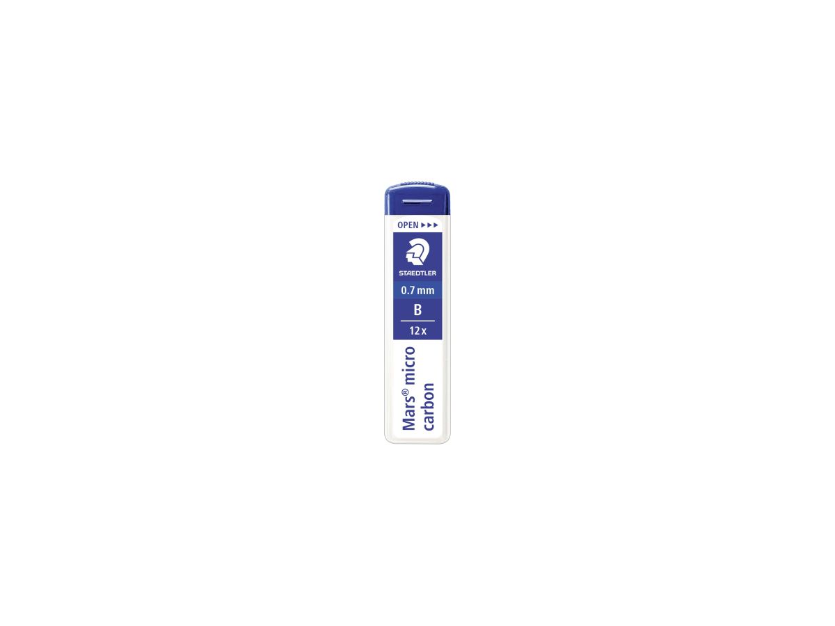 STAEDTLER Feinmine Mars micro carbon 250 07-B 0,7mm 12 St./Pack.