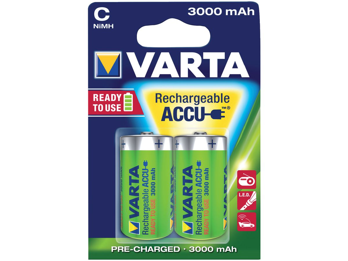 VARTA Rechargeable Power baby 2-pc blister Varta