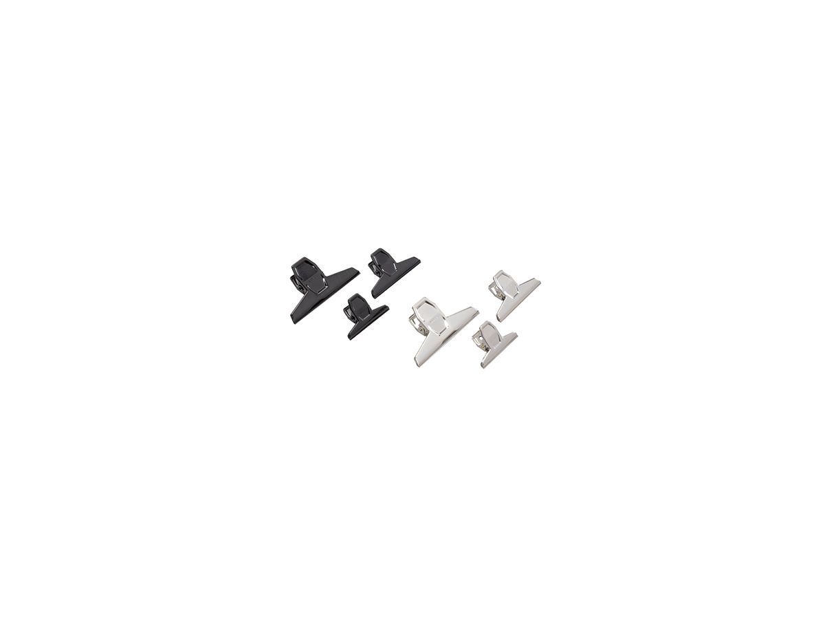 MAUL Briefklemmer 2101296 max. 30mm Breite 125mm Metall nickel