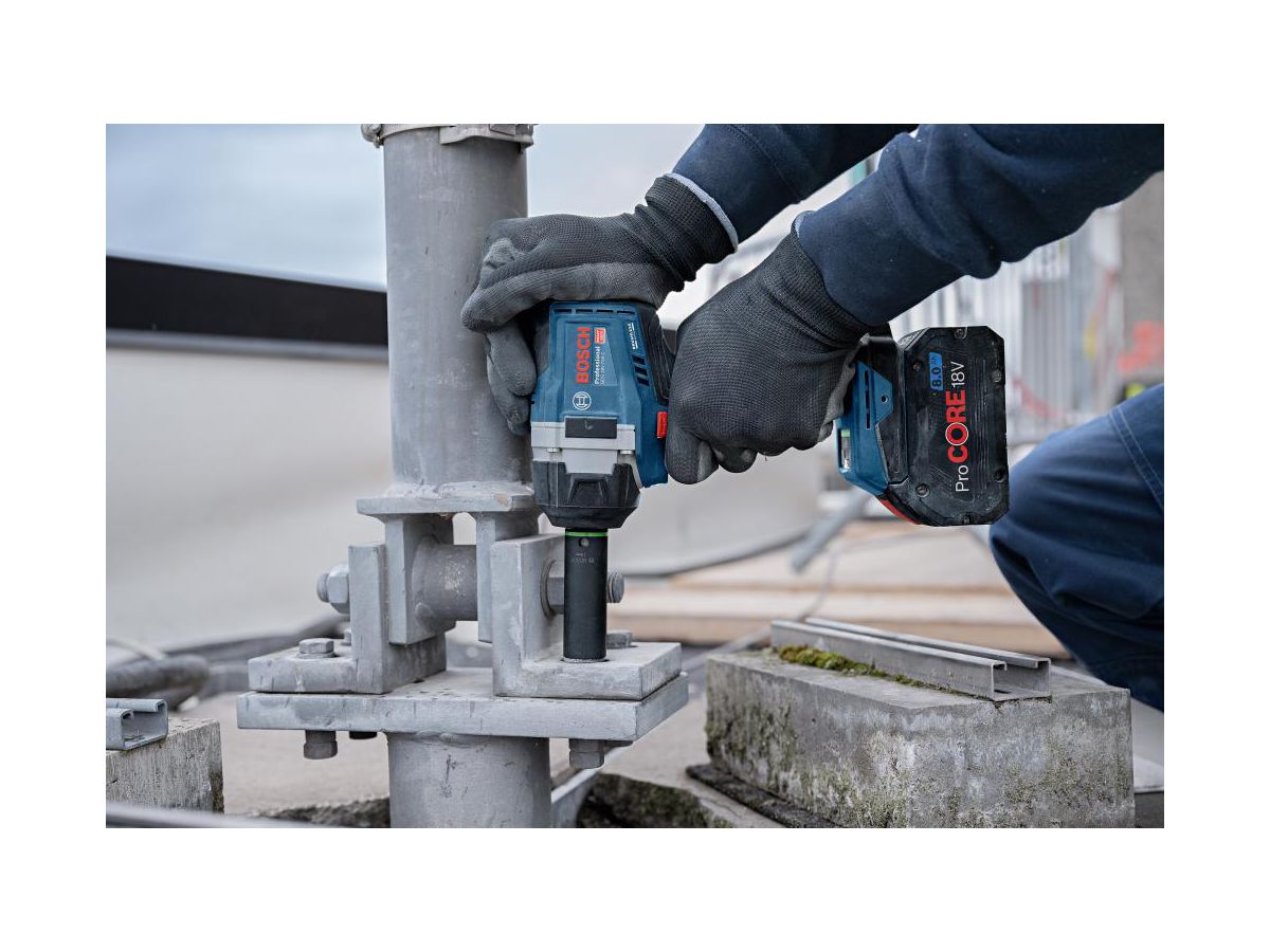 BOSCH Akku-Drehschlagschrauber  solo GDS 18V-750 C in L-Boxx,Bluetooth-Modul