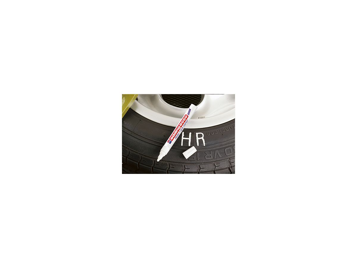 edding Reifenmarker 8050 4-8050049 2-4mm Rundspitze weiß