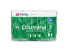 fripa Küchenrolle Coussina 3204002 3-lagig weiß 4 St./Pack.