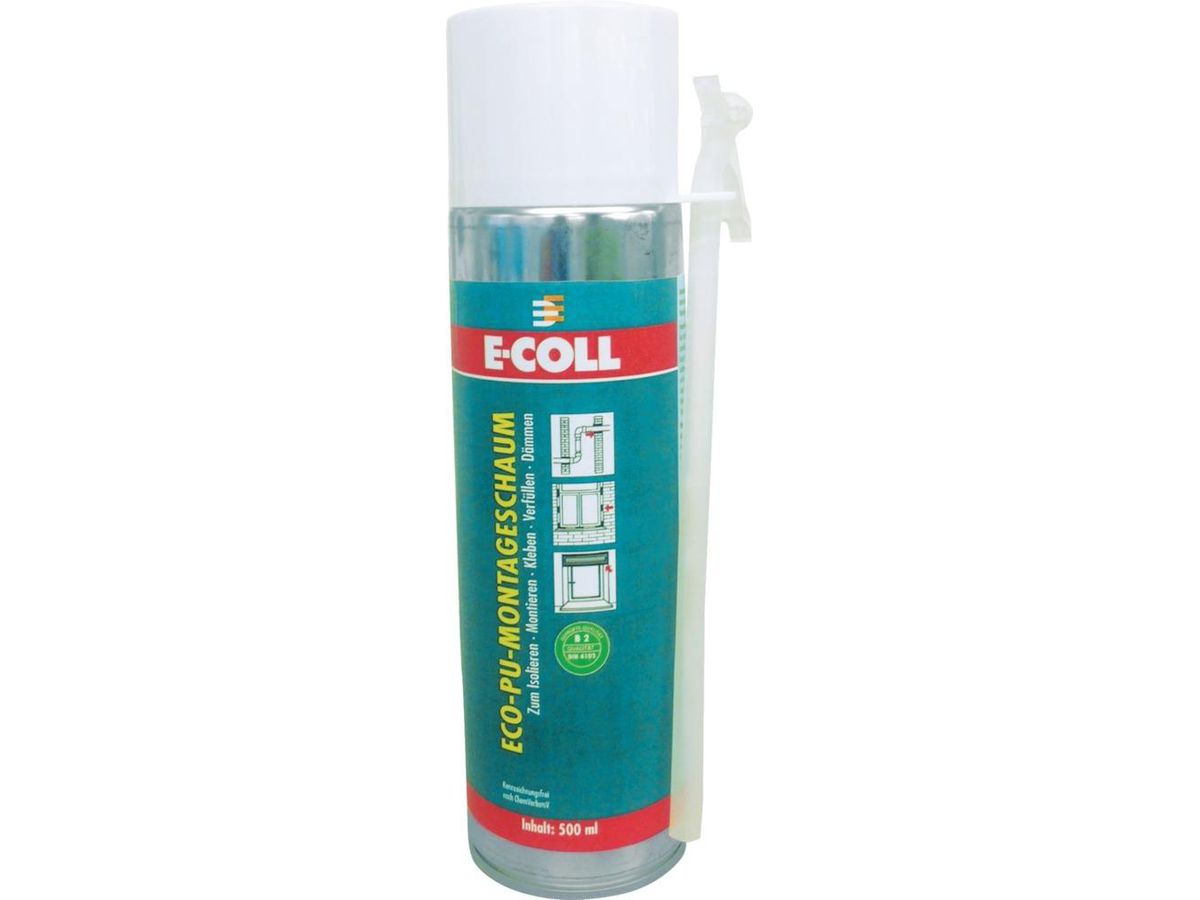 ECO-PU-Montagschaum Hersteller: E-COLL 500ml Kennzeichnungsfrei