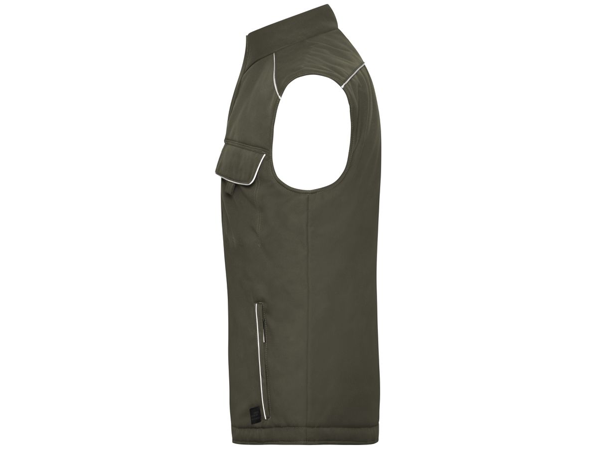 JN Softshell-Weste JN885 olive, Größe M