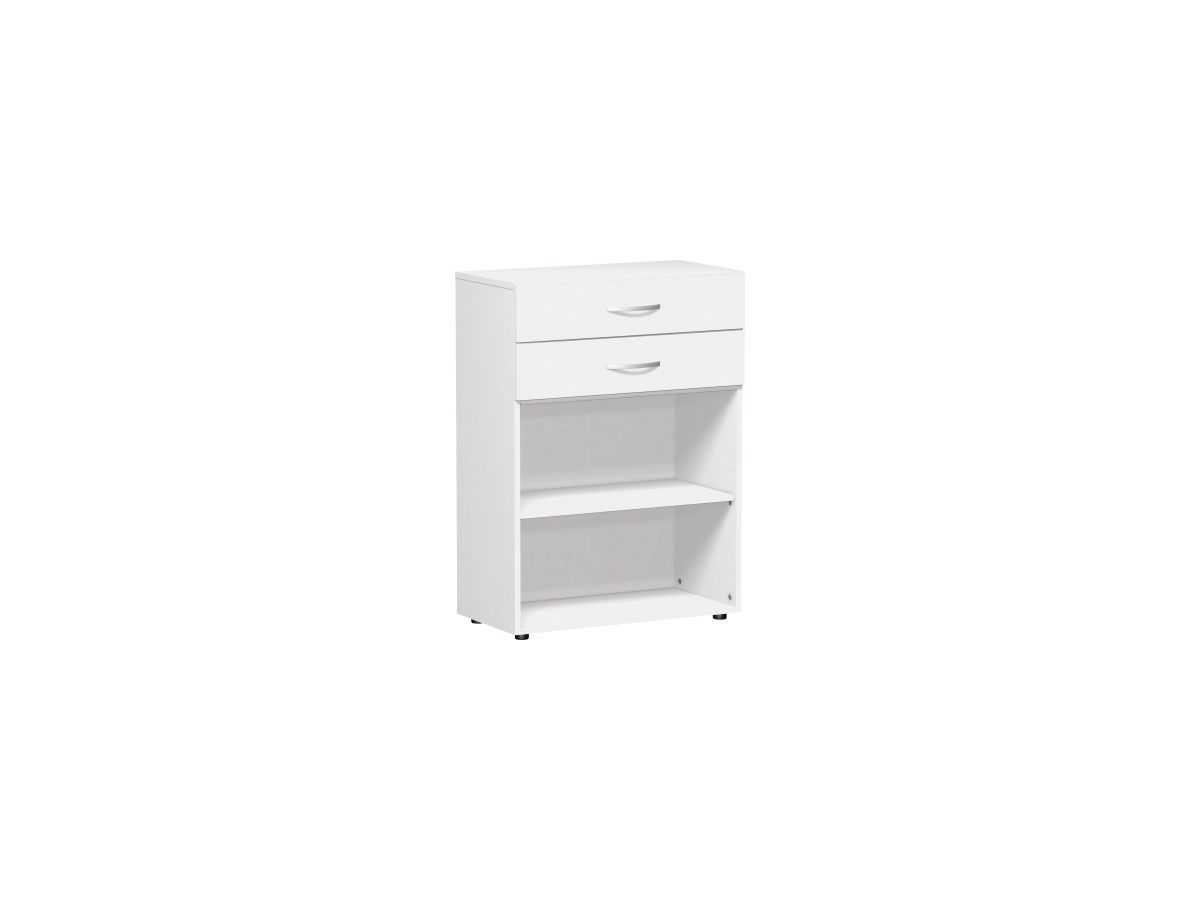 Geramöbel Regal Mailand S-383600-W 80x42x110,4 cm weiß