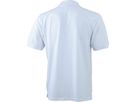 JN Mens Polo Pocket JN922 100%BW, white, Größe L