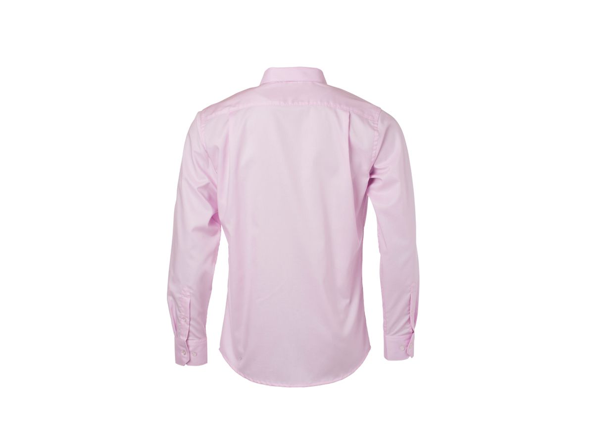 JN Herren Langarm Shirt JN682 light-pink, Größe XXL