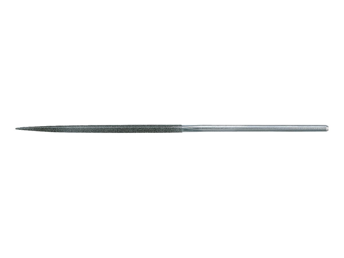 Diamond needle file 140mm triangular FORMAT