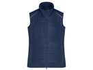JN Ladies' Hybrid Vest JN1821 navy/navy Gr. S