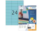 HERMA Etikett SuperPrint 4408 70x37mm blau 2.400 St./Pack.