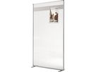 magnetoplan Raumteiler 1103880 100x180x50cm transparent