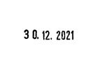 Soennecken Datumstempel 3835 Monat in Ziffern 4x26mm