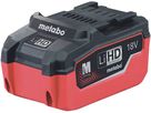 METABO Li-Ion Basis Set 18 V LiHD 1x 3,1 + 1x 5,2 Ah inkl. MetaLoc