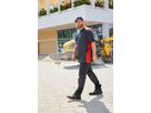 JN Herren Workwear  T-Shirt JN860 carbon/red, Größe XS