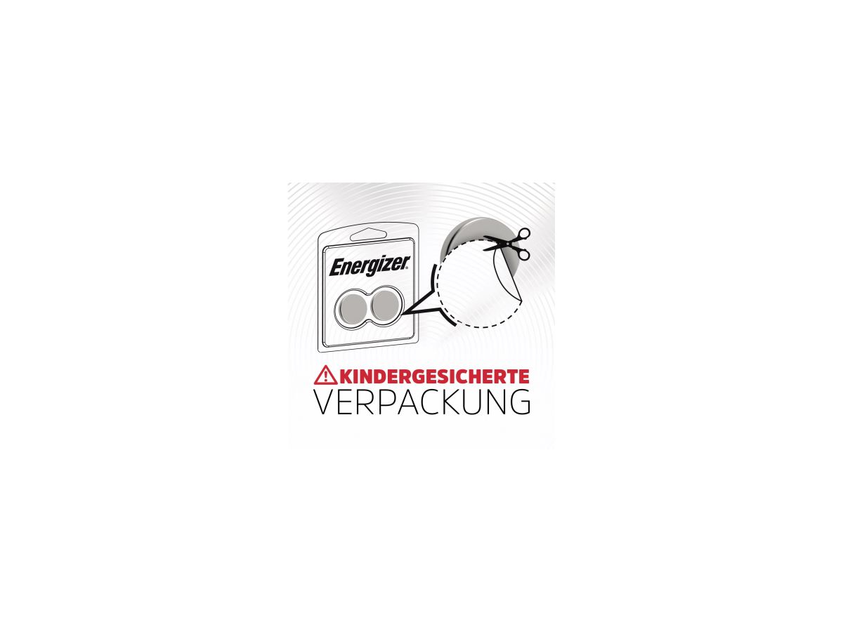Energizer Spezialzelle Lithium CR2430 637991 2 St./Pack.