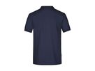 Men's Pima Polo JN708 navy Größe XL