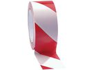 Bodenmarkierband PVC 50 mm x 33 m weiß/rot
