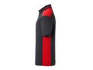 JN Men's Workwear Polo - COLOR - JN858 carbon/red, Größe M