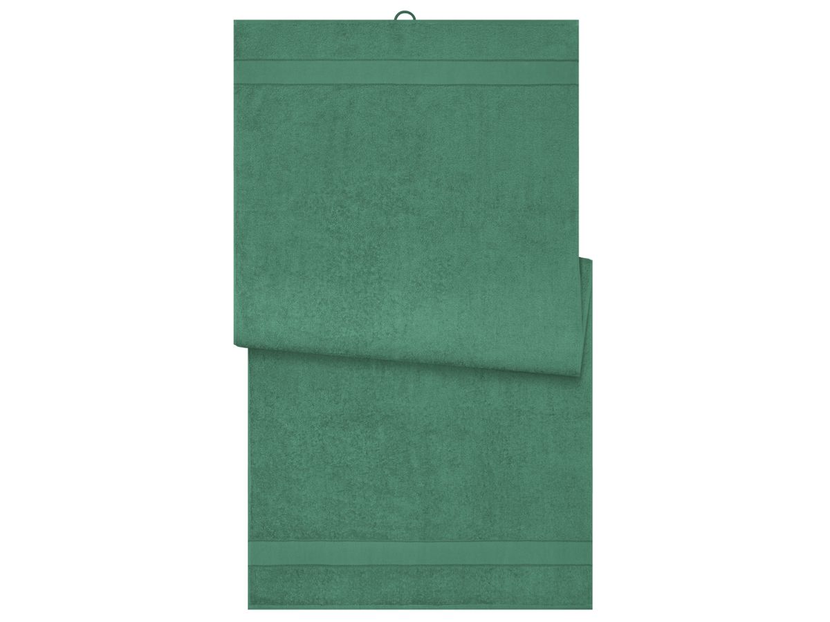 mb Bath Sheet MB445 dark-green, Größe one size