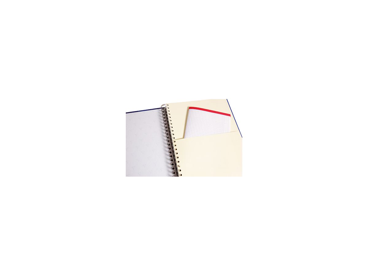 Clairefontaine Spiralnotizblock 82123C DIN A4 90g 80Bl. kar weiß