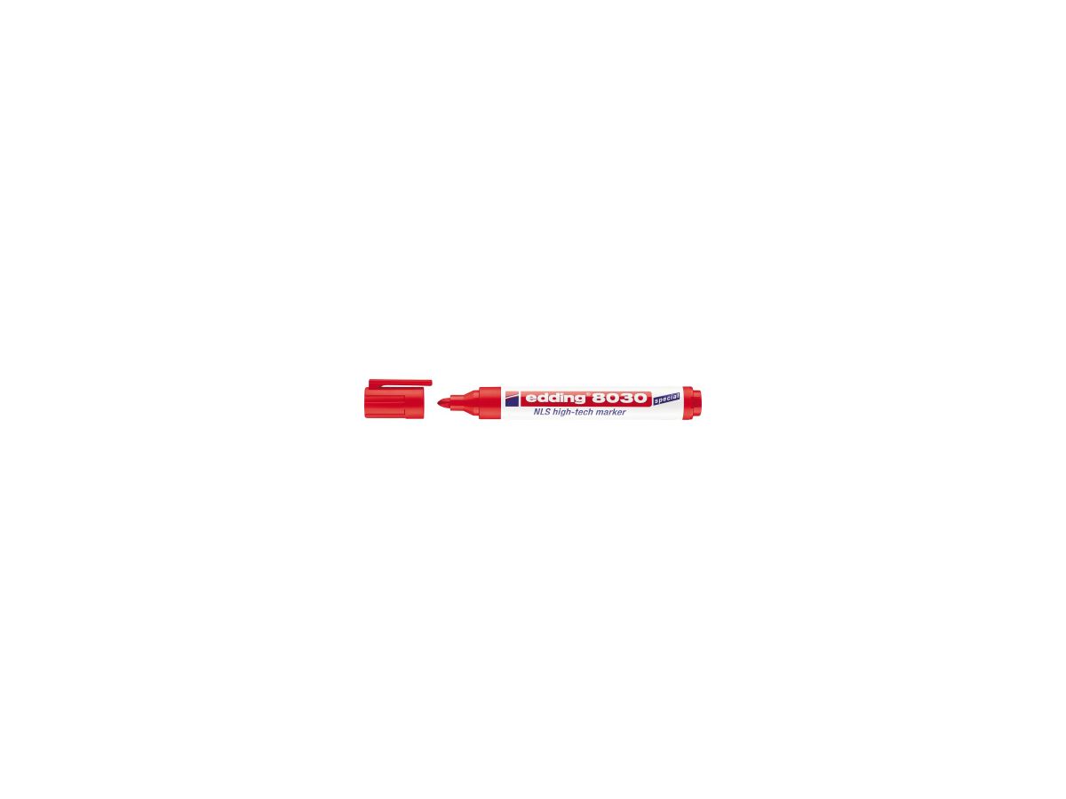 edding Marker NLS high-tech 8030 4-8030002 1,5-3mm rot