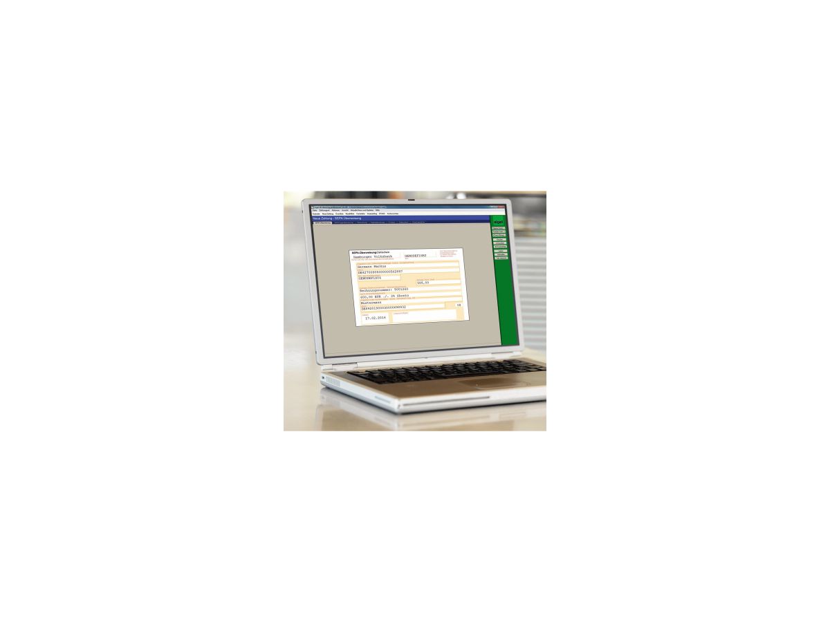 Sigel Überweisung ZV572 DIN A4 für InkJet/Laser-Drucker 250 Bl./Pack.