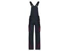 JN Funktionelle Latzhose JN848 carbon/red, Größe 52