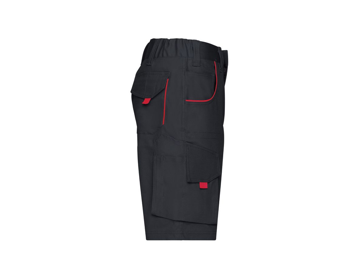 JN Workwear Bermudas - COLOR - JN872 carbon/red Gr. 46