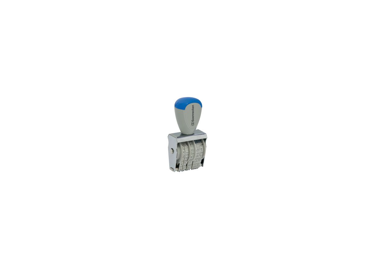 Soennecken Datumstempel 3835 Monat in Ziffern 4x26mm