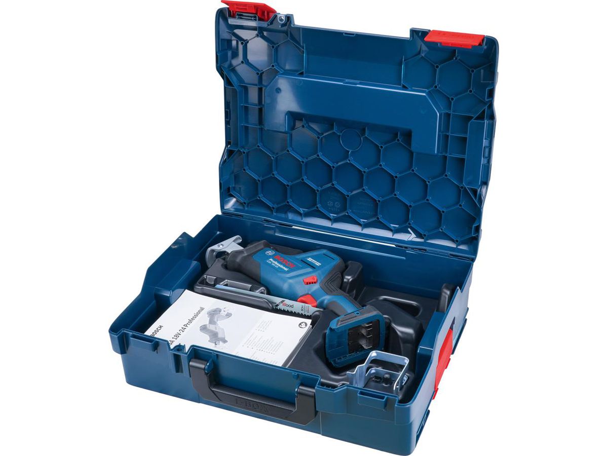 BOSCH Akku-Säbelsäge GSA 18V-24 solo in L-BOXX