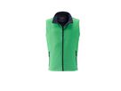 JN Men's Promo Softshell Vest JN1128 green/navy, Größe 3XL