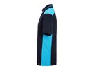 JN Men's Workwear Polo - COLOR - JN858 navy/turquoise, Größe XS