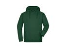 JN Hooded Sweat JN047 80%BW/20%PES, dark-green, Größe L