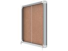 Nobo Schaukasten Premium Plus 1915331 Innen Schiebetür 8xA4