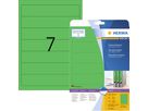 HERMA Ordneretikett 5094 kurz/schmal sk grün 140 St./Pack.