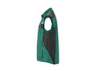 JN Workwear Softshell Vest JN845 100%PES, dark-green/black, Größe XL