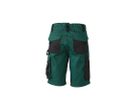 JN Workwear Bermudas JN835 65%PES/35%BW, dark-green/black, Größe 56