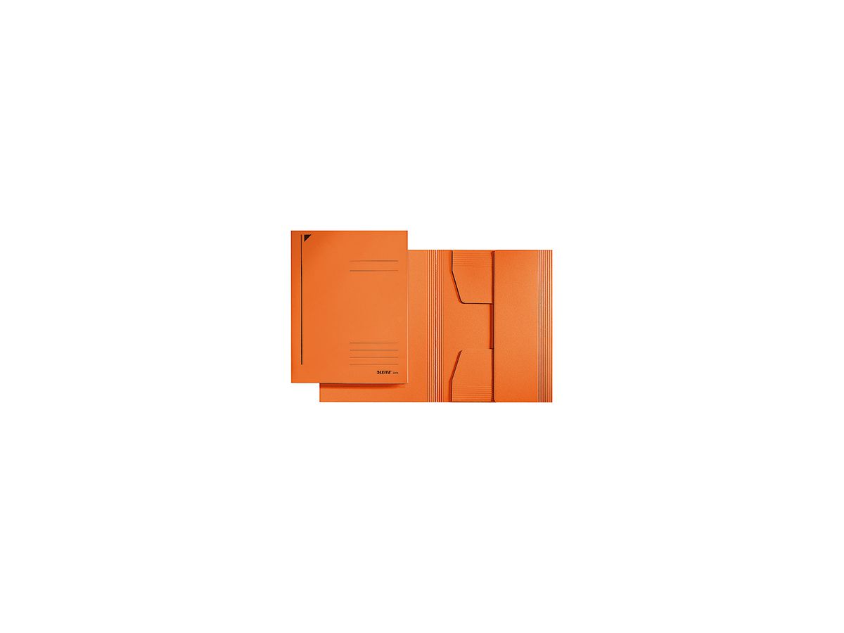 Leitz Jurismappe 39240045 DIN A4 3Klappen Colorspankarton orange