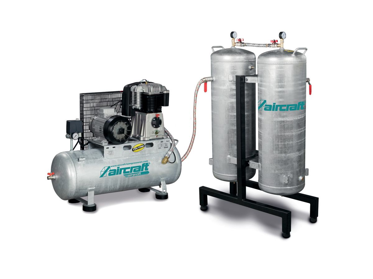 AIRCRAFT, 2er Kesselbatterien, KB2x100/10, 2x100 Liter, 10bar