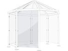 Achteckpavillon Paris Seitenwand Glas