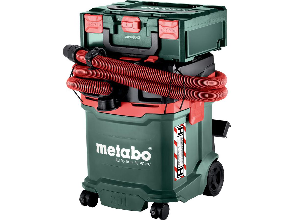 METABO Akku-Sauger 36-18 H 30 PC-CC im Karton