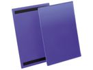 DURABLE Kennzeichnungstasche 174407 magnet. A4 hoch d.bl 50 St./Pack.