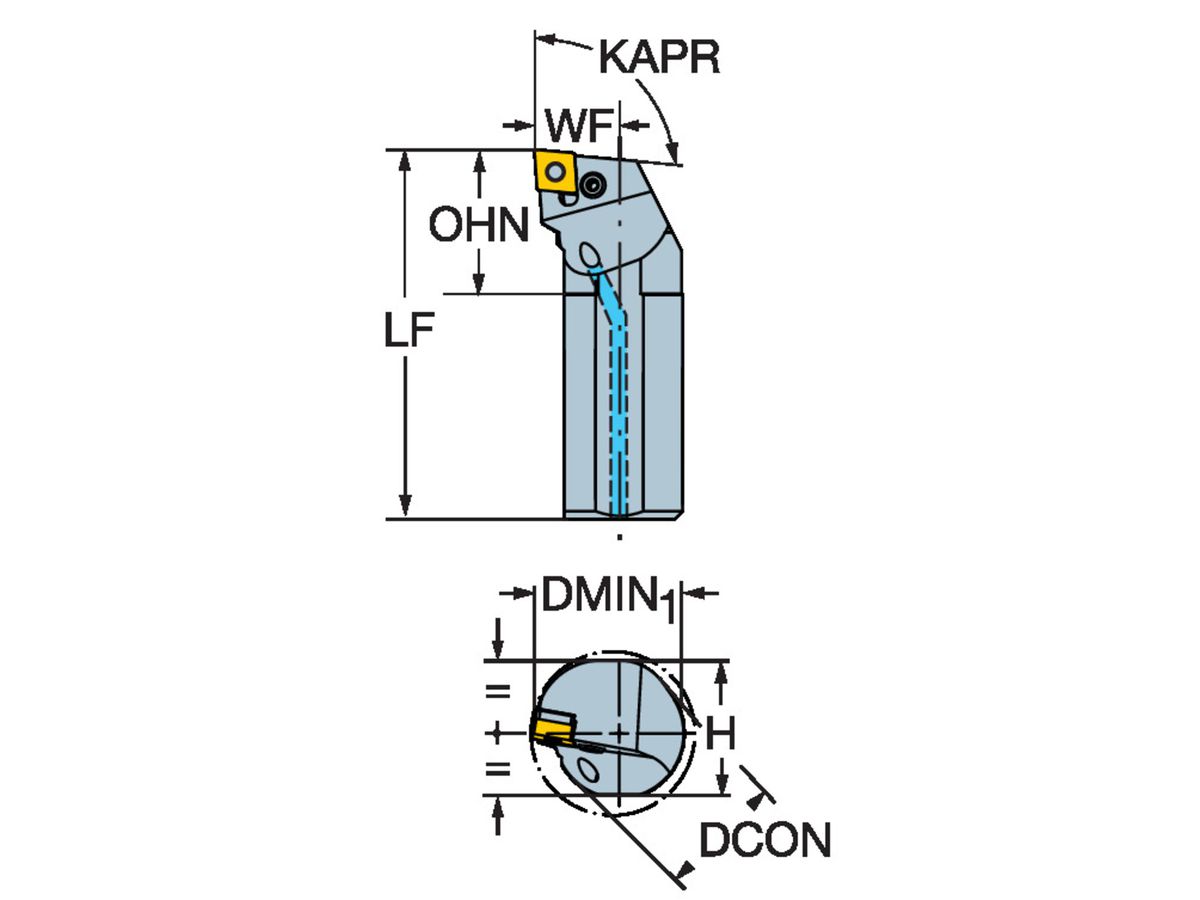 COROMANT T-Max P Bohrstange zum Drehen