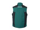 JN Craftsmen Softshell Vest JN825 100%PES, dark-green/black, Größe 3XL