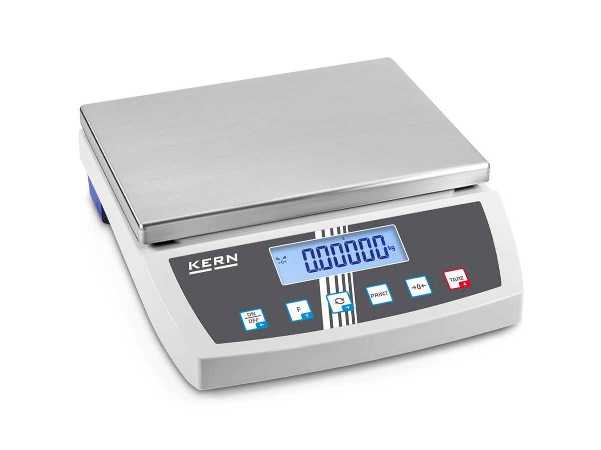 KERN, Tischwaage, Typ FKB 30K1A, max. 30kg, Ablesbarkeit 1g, 340x240