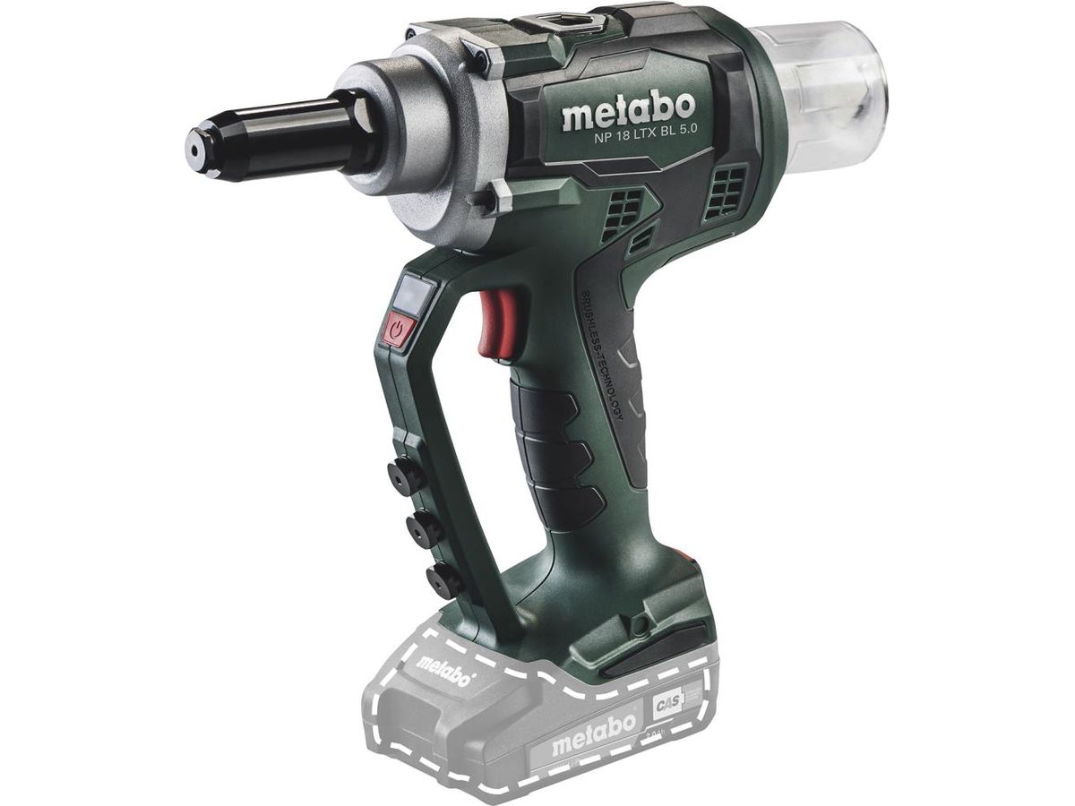METABO Akku-Nietpistole NP 18 LTX BL 5.0 solo