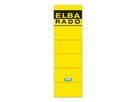 ELBA Ordneretikett 100420949 breit/kurz sk gelb 10 St./Pack.