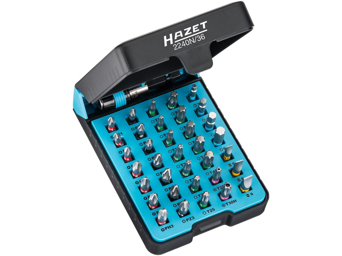 HAZET Bit-satz 36-teilig
